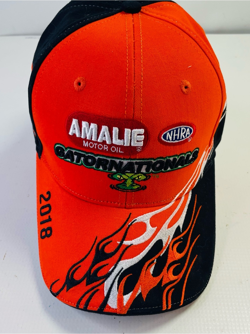 Amalie Orange & Black Gatornationals Baseball Cap - Picture 8 of 8